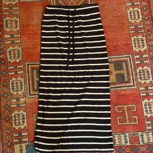 Lou & Grey Striped Maxi Skirt